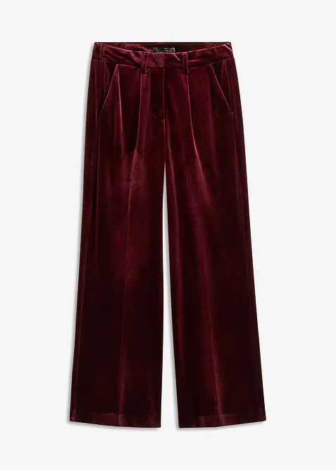 Pantalon en velours doux, bonprix