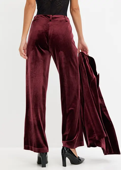 Pantalon en velours doux, bonprix