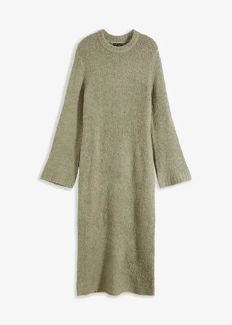 Robe en maille bouclette, bonprix