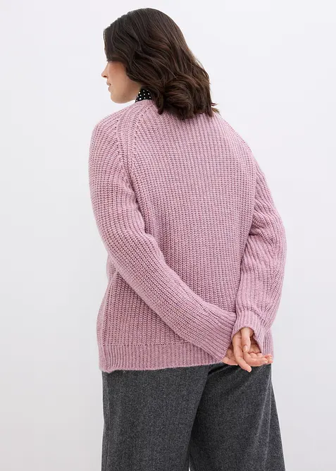 Pull en grosse maille avec fil brillant, bonprix