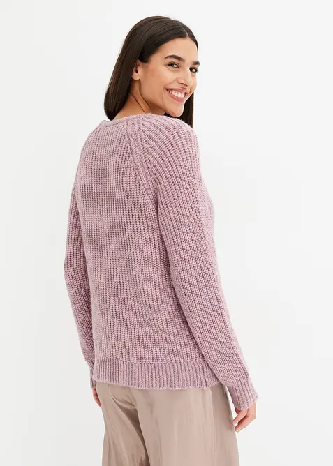 Pull en grosse maille avec fil brillant, bonprix