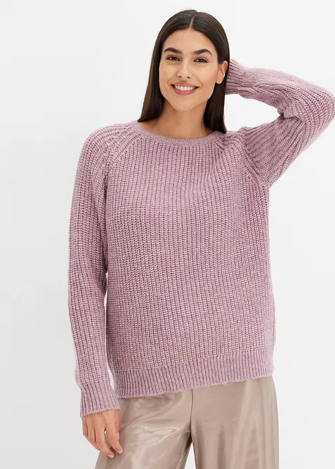 Pull en grosse maille avec fil brillant, bonprix