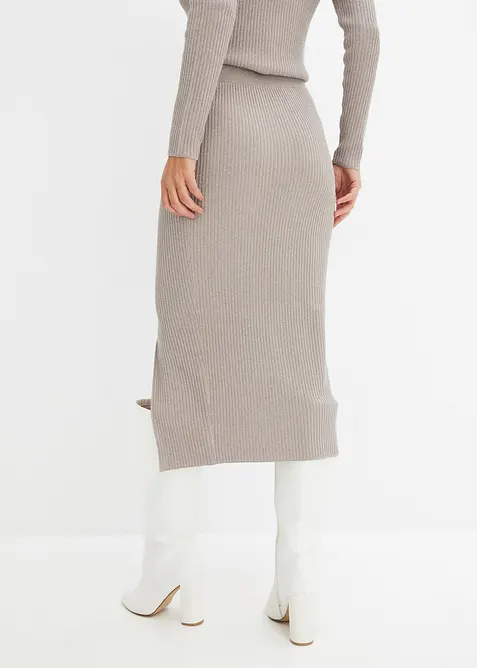 Jupe douce en maille, bonprix