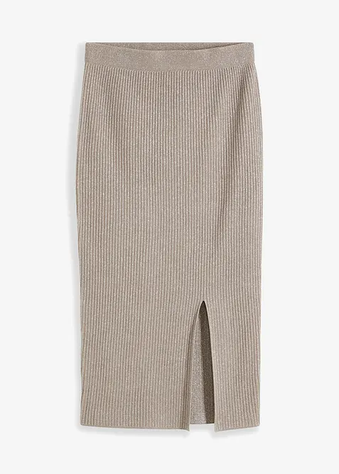 Jupe douce en maille, bonprix