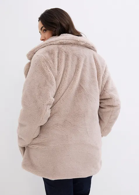 Manteau en peluche, bonprix
