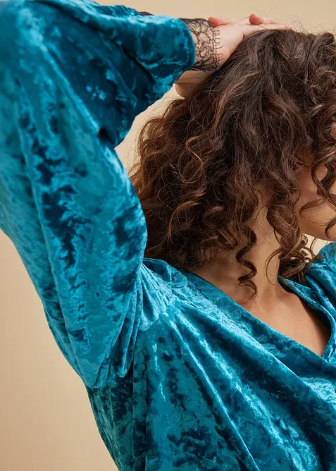 Ensemble d'intérieur en velours brillant, bonprix