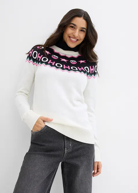 Pull de Noël, bonprix