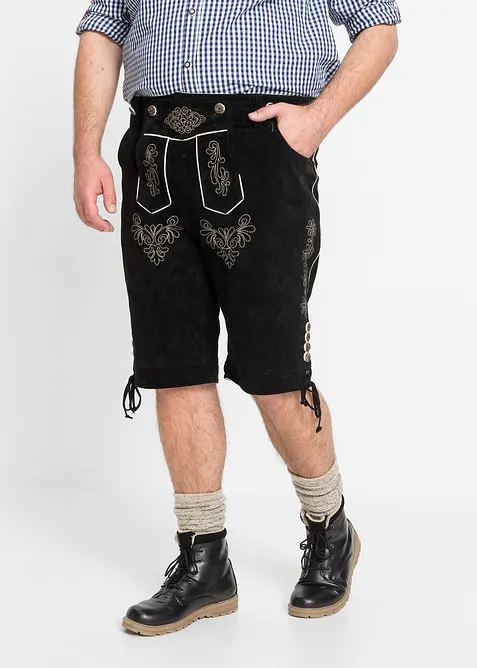 Culotte courte bavaroise en cuir Regular Fit, bonprix