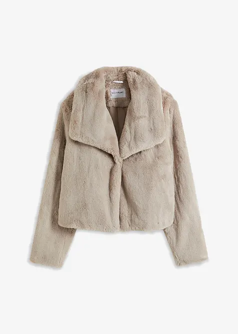 Veste en peluche, bonprix