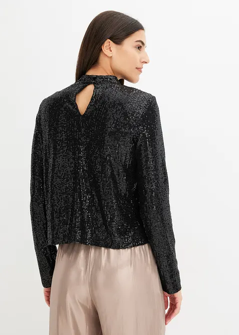 Blouse &agrave; sequins, bonprix