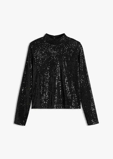 Blouse &agrave; sequins, bonprix