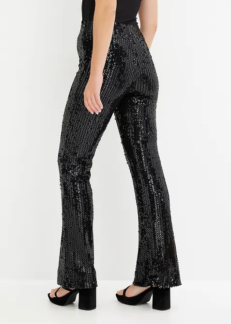 Pantalon &agrave; sequins, bonprix