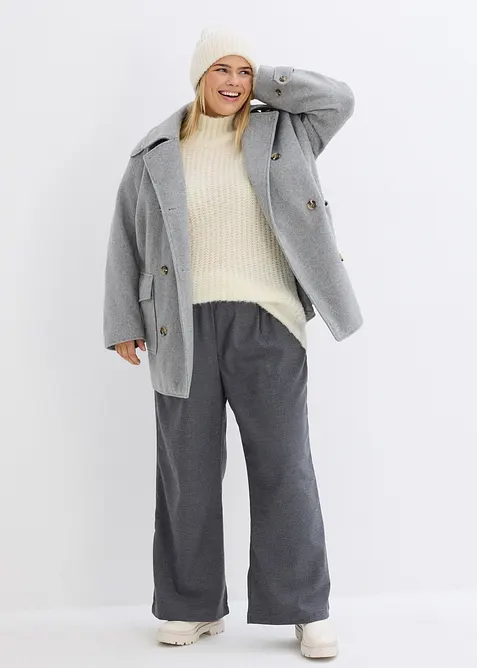 Pantalon large à pinces, bonprix