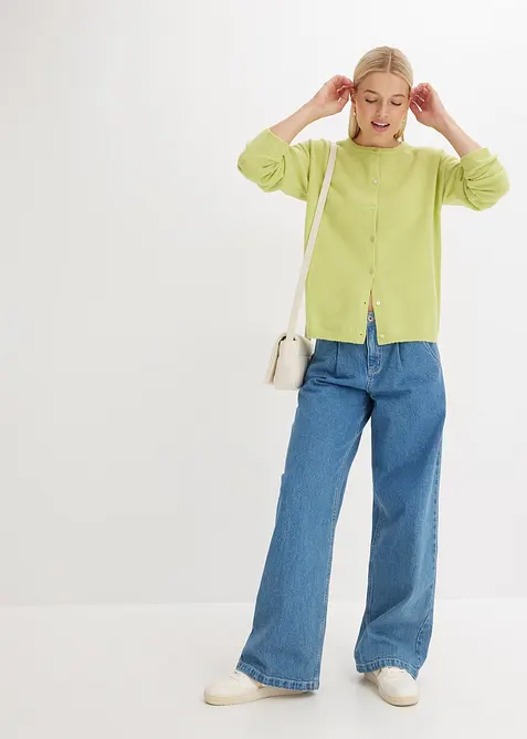 Gilet en fine maille, bonprix