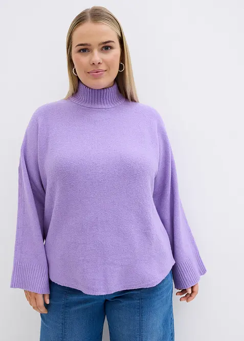 Pull à col montant, bonprix