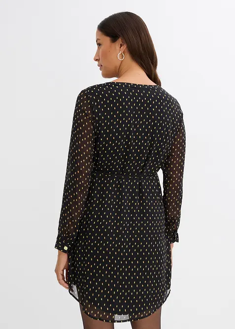 Robe de grossesse et d’allaitement en voile imprimé, bonprix