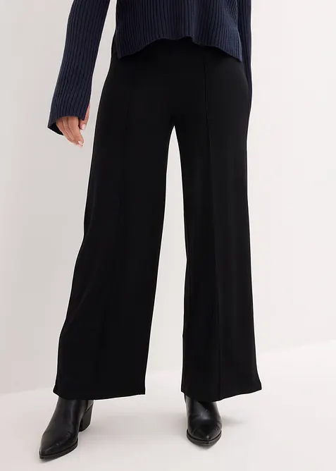 Pantalon en jersey Punto di Roma confortable, bonprix