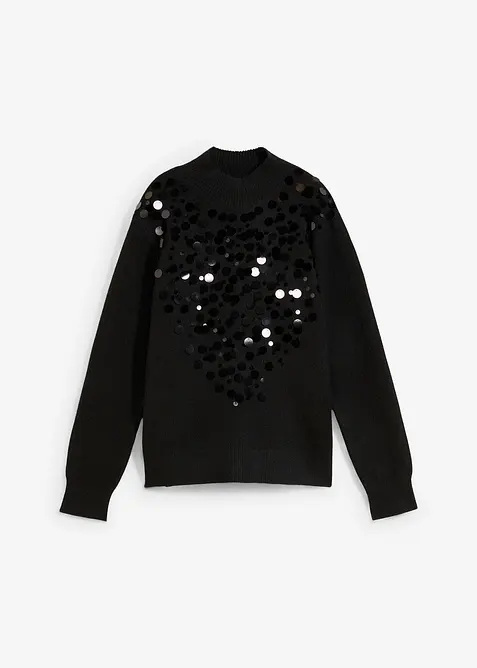 Pull &agrave; sequins, bonprix