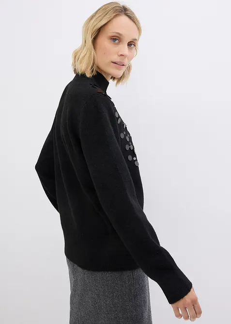 Pull &agrave; sequins, bonprix