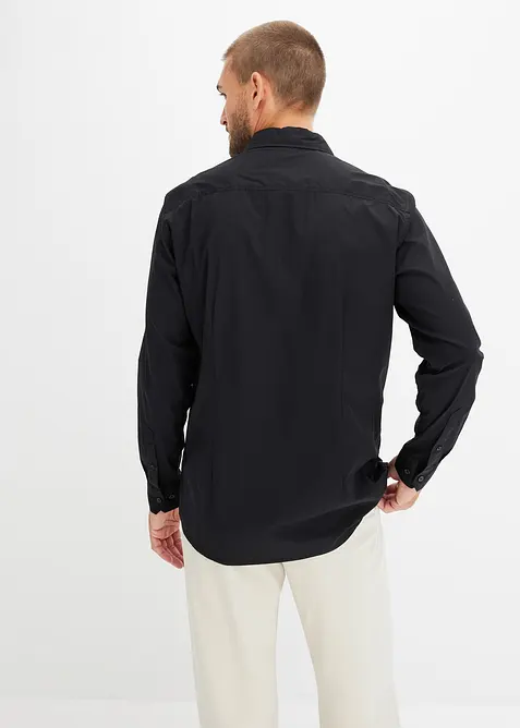 Chemise manches longues extensible, Regular Fit, bonprix