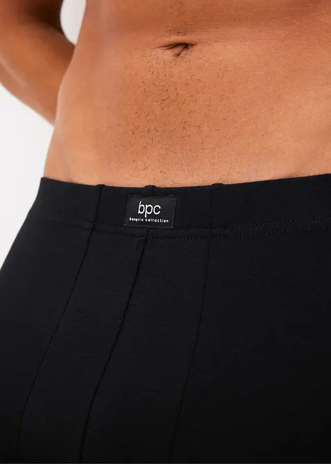 Lot de 5 boxers midi coton, bonprix