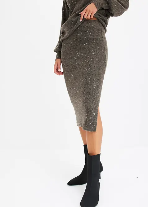 Jupe en maille, bonprix