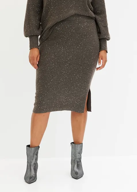 Jupe en maille, bonprix