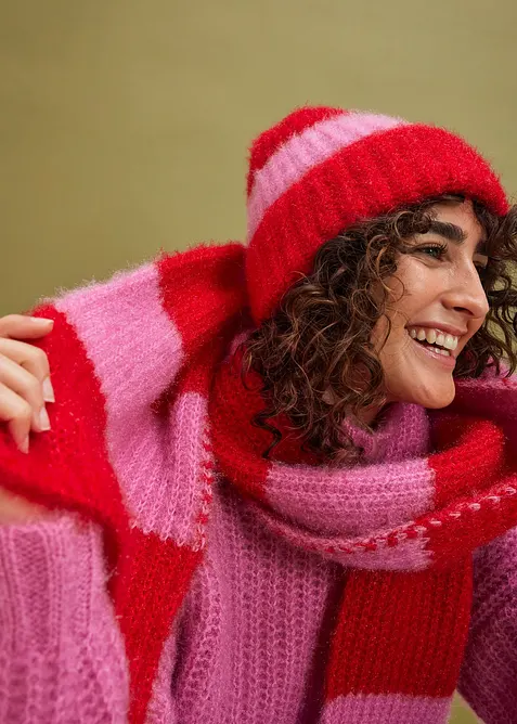 Écharpe et bonnet (ens. 2 pces), bonprix