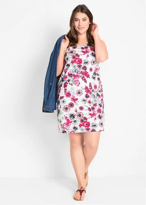 Lot de 2 robes en jersey, bonprix