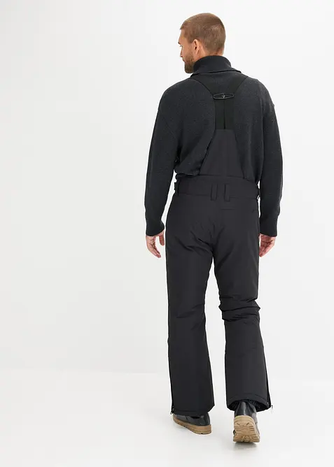 Pantalon chaud et imperméable à bretelles, bonprix