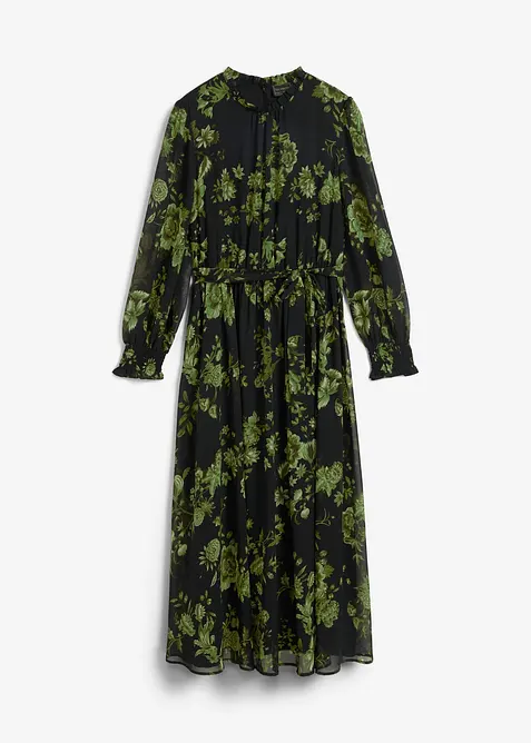 Robe en crêpe, bonprix