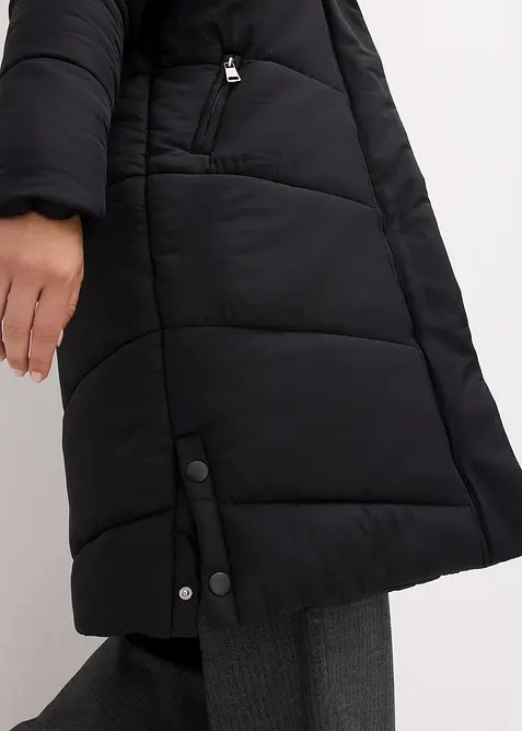 Doudoune avec capuche doublée sherpa, bonprix