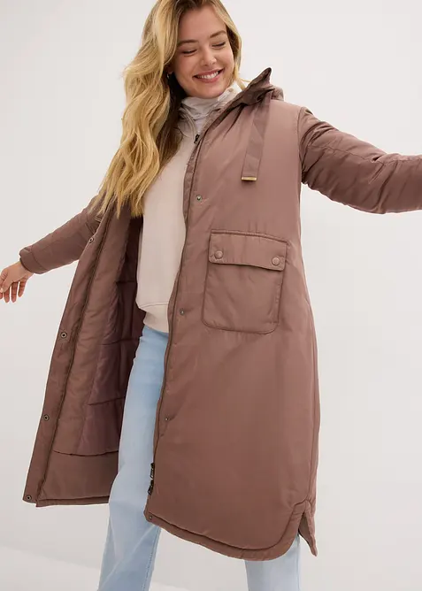 Parka longue, bonprix