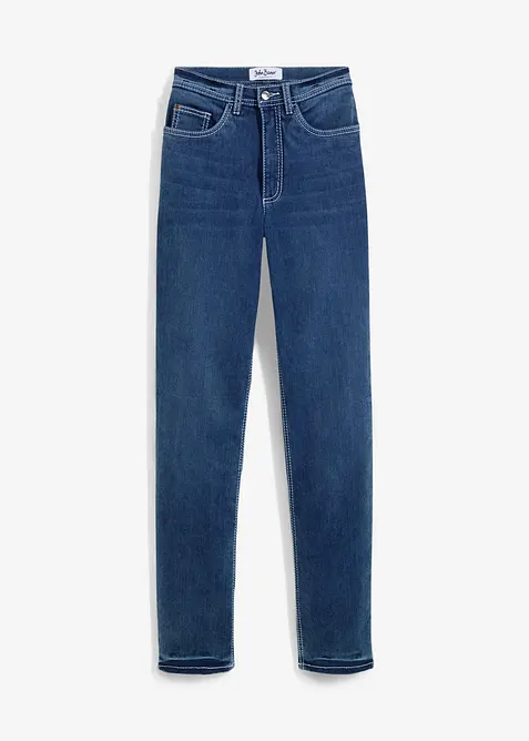 Jean chaud droit, taille haute, bonprix