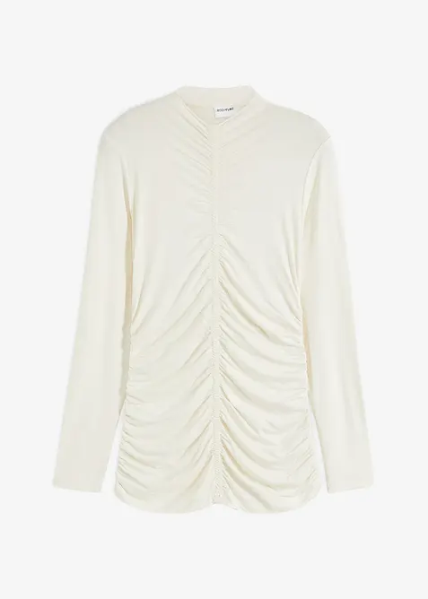 T-shirt froncé, bonprix