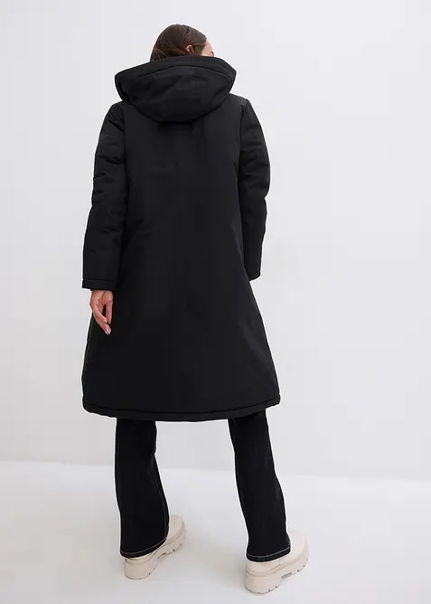 Manteau d’hiver avec doublure capuche en polaire peluche, bonprix