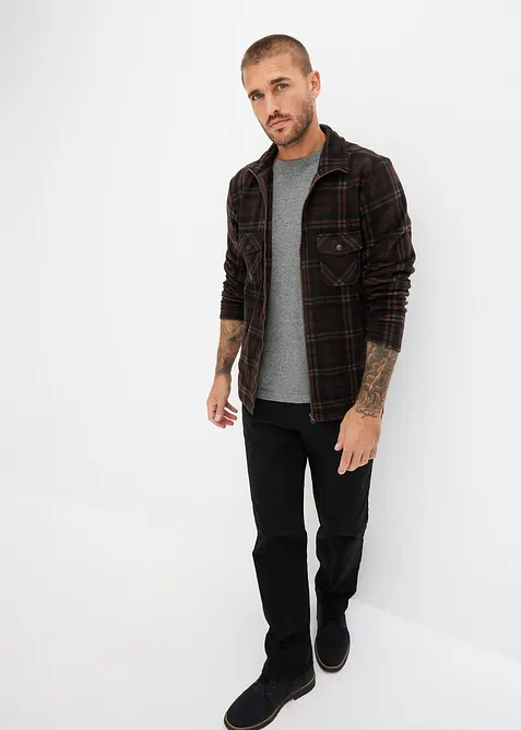 Polaire zippée à col montant, bonprix