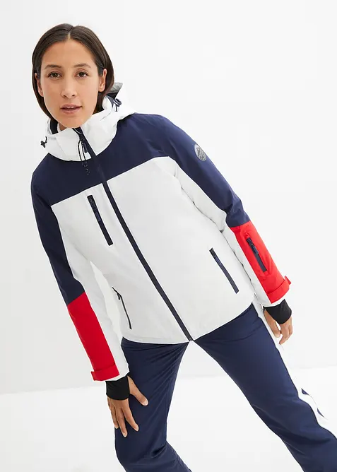 Veste de ski imperméable avec fentes d’aération, bonprix