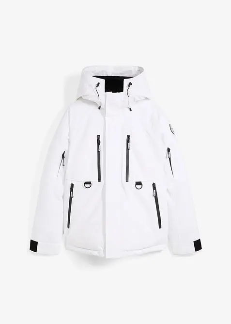 Veste de ski imperméable avec pare-neige, bonprix