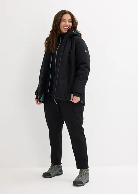 Parka imperm&eacute;able, style 2 en 1, bonprix