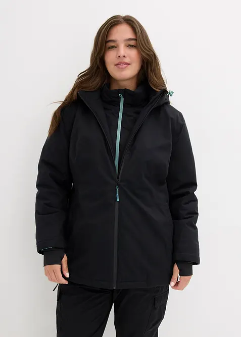 Parka imperm&eacute;able, style 2 en 1, bonprix