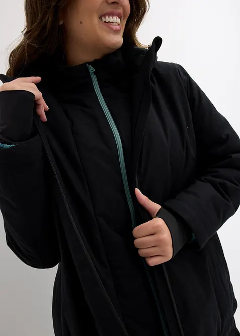 Parka imperm&eacute;able, style 2 en 1, bonprix
