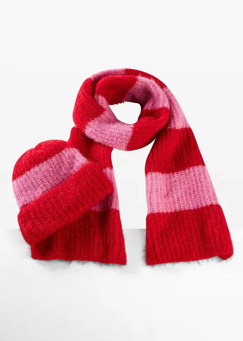 Écharpe et bonnet (ens. 2 pces), bonprix