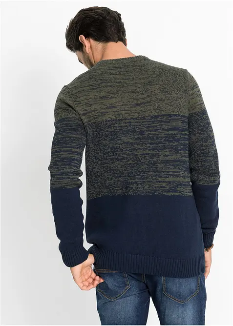 Pull doux en fine maille, coupe ventre confort, bonprix