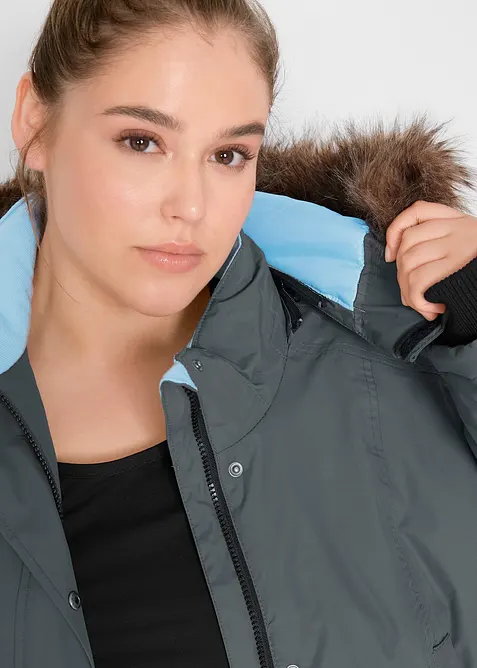 Parka outdoor imperméable et technique à capuche, bonprix