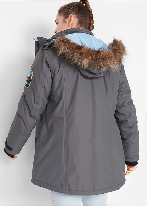 Parka outdoor imperméable et technique à capuche, bonprix