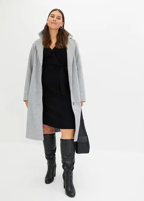 Robe en maille de viscose mélangée, bonprix