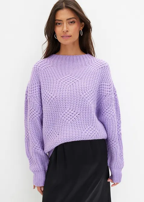 Pull en grosse maille, bonprix