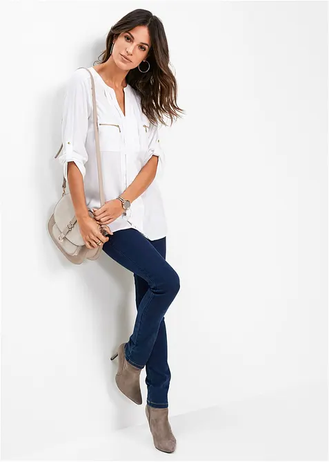 Blouse en viscose fluide, bonprix