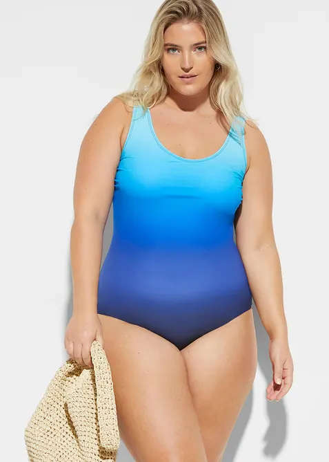 Maillot 1 pièce sculptant, maintien modéré, bonprix